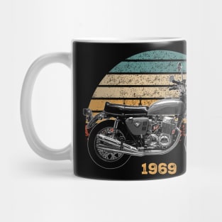 1969 Honda CB750 Vintage Motorcycle Design Mug